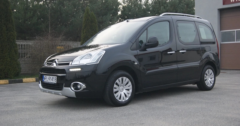 Citroen Berlingo cena 36900 przebieg: 186000, rok produkcji 2015 z Płock małe 497